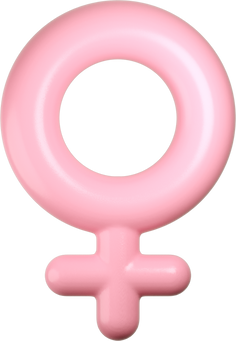 Female symbol sticker 3D